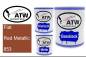 Preview: Fiat, Red Metallic, 853: 1L Lackdose + 1L Klarlack + 500ml Härter - Set, von ATW Autoteile West.